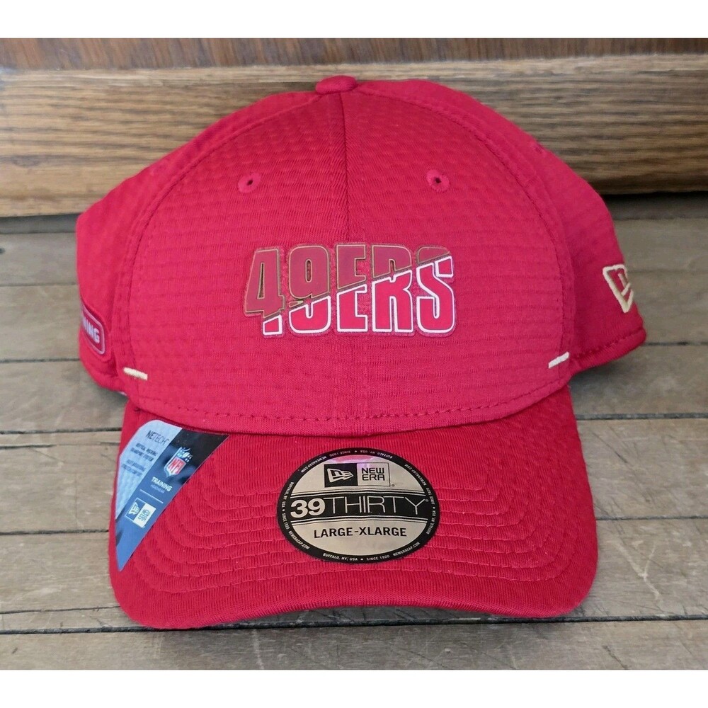 San Francisco 49ers Hat Cap Fitted Mens L / XL NFL Football 39THIRTY Red New Era